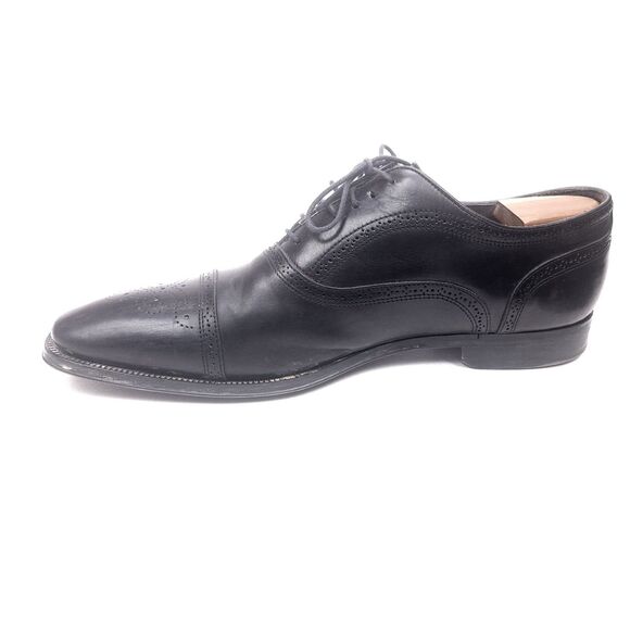 To Boot New York Adam Derrick Mens Shoes Brogue Cap Toe Black 11.5 - Picture 3 of 12